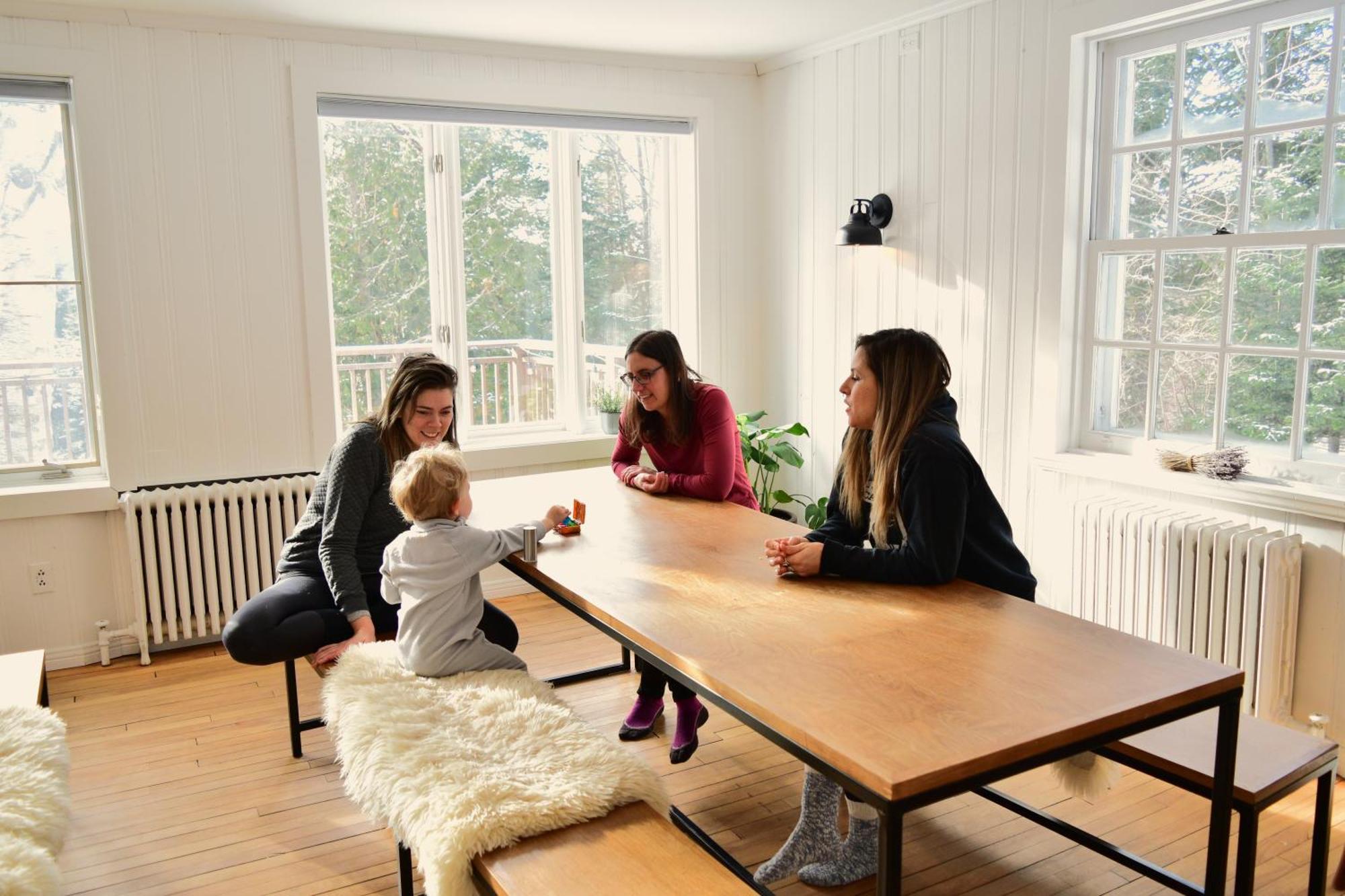 Le Partage Lodge: Destination Plein Air Et Sociale Val-Morin Kültér fotó